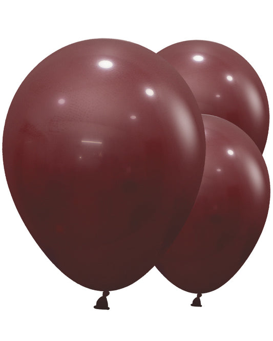 Merlot Red Balloons - 18" Latex (25pk)