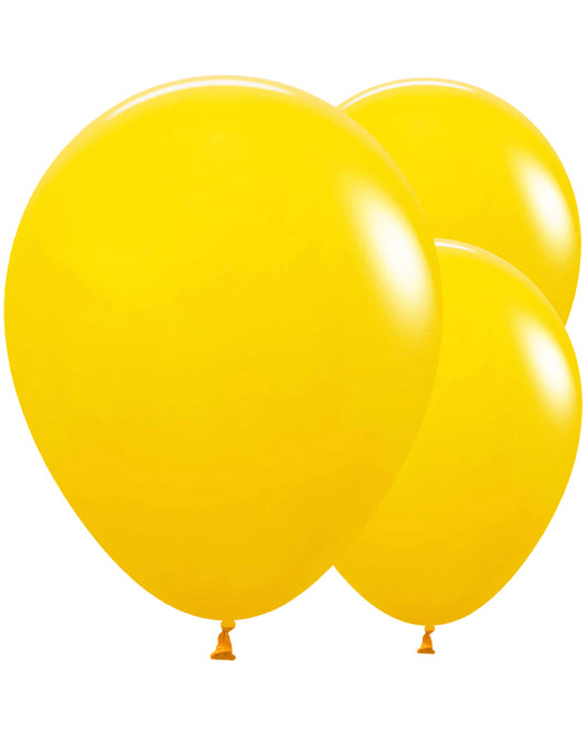 Honey Yellow Balloons - 18" Latex (25pk)