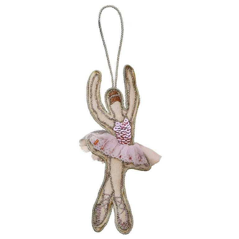 Embellished Ballerina Christmas Tree Decoration – product image 2