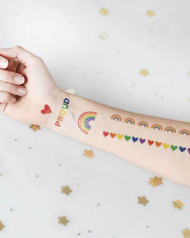 Pride Temporary Tattoos (2pk)