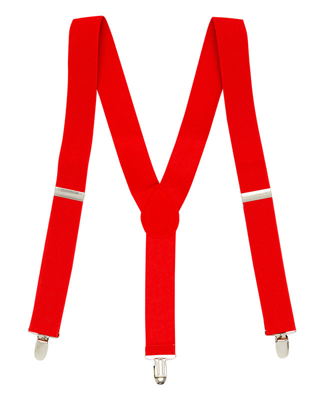 Red Suspender Braces – product image 1