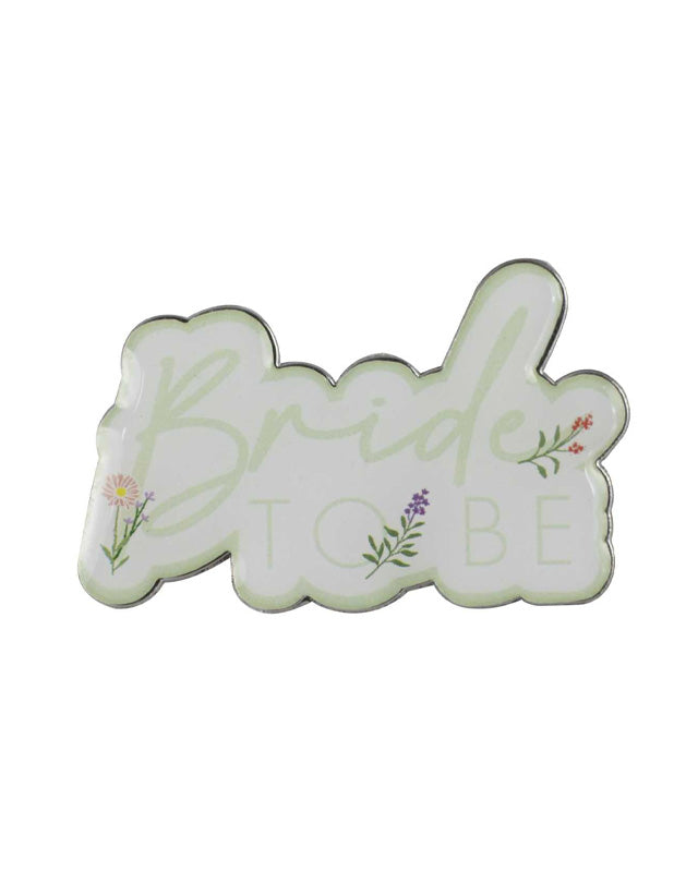 Bridal Bloom 'Bride to Be' Badge – product image 2