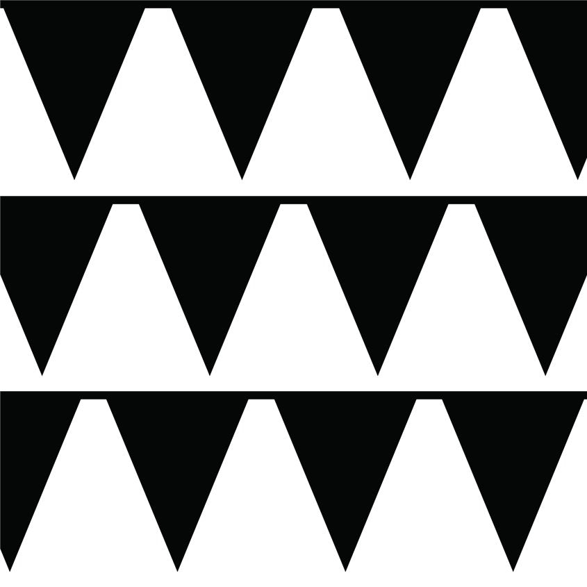 Black Paper Bunting - 4.5m – product image 2