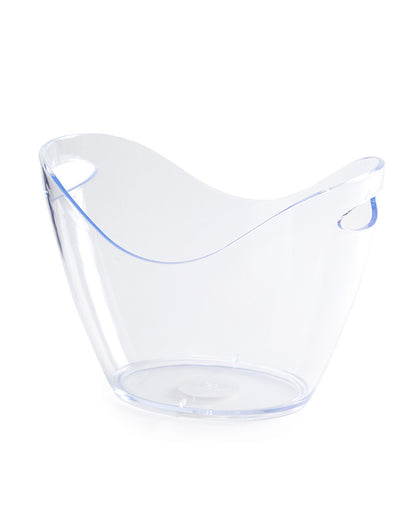 Clear Ice Bucket 4 Litre - 27cm x 20cm x 20cm