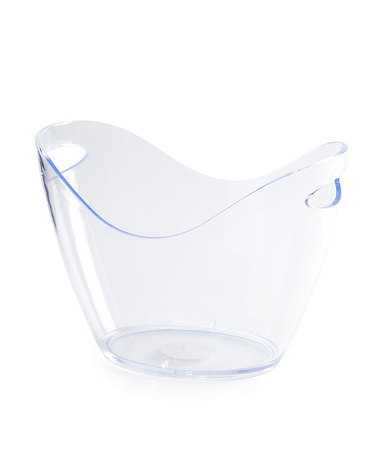 Clear Ice Bucket 4 Litre - 27cm x 20cm x 20cm