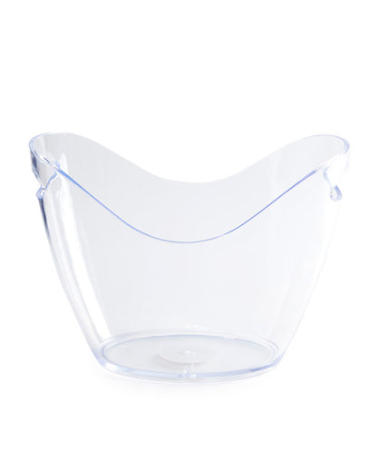 Clear Ice Bucket 4 Litre - 27cm x 20cm x 20cm