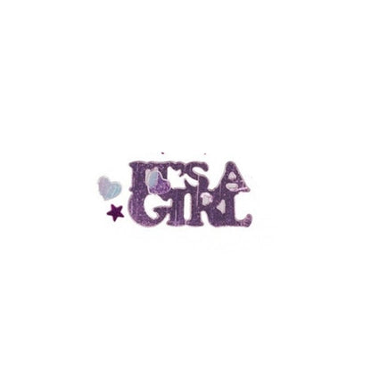 Its a Girl Confetti (14g pack)