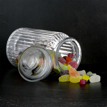 Vintage Airtight Glass Jars 1300ml - Set of 3 | M&W	