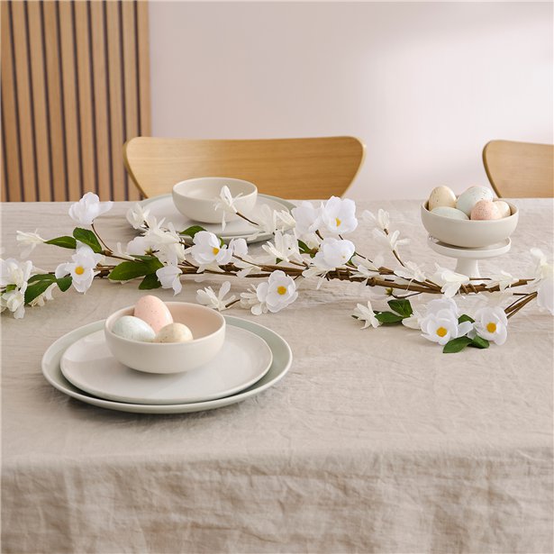 White Blossom Garland - 1.8m