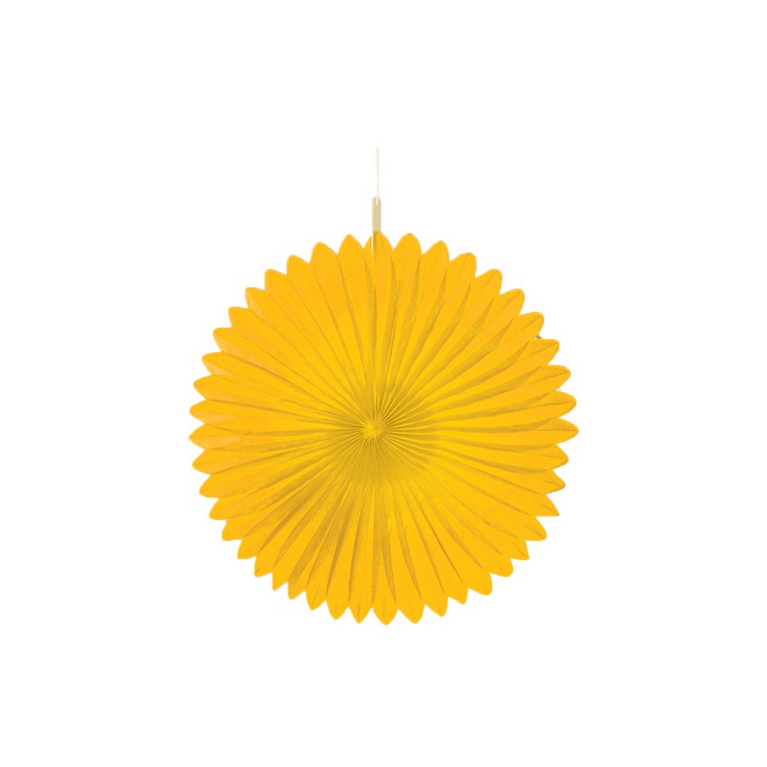 Yellow Paper & Foil Room Decorating Kit – product image 2