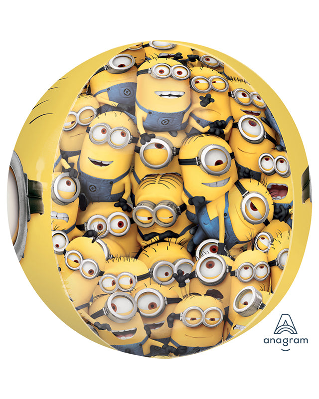 Minions Balloon Orbz Balloon - 16" Foil – product image 2