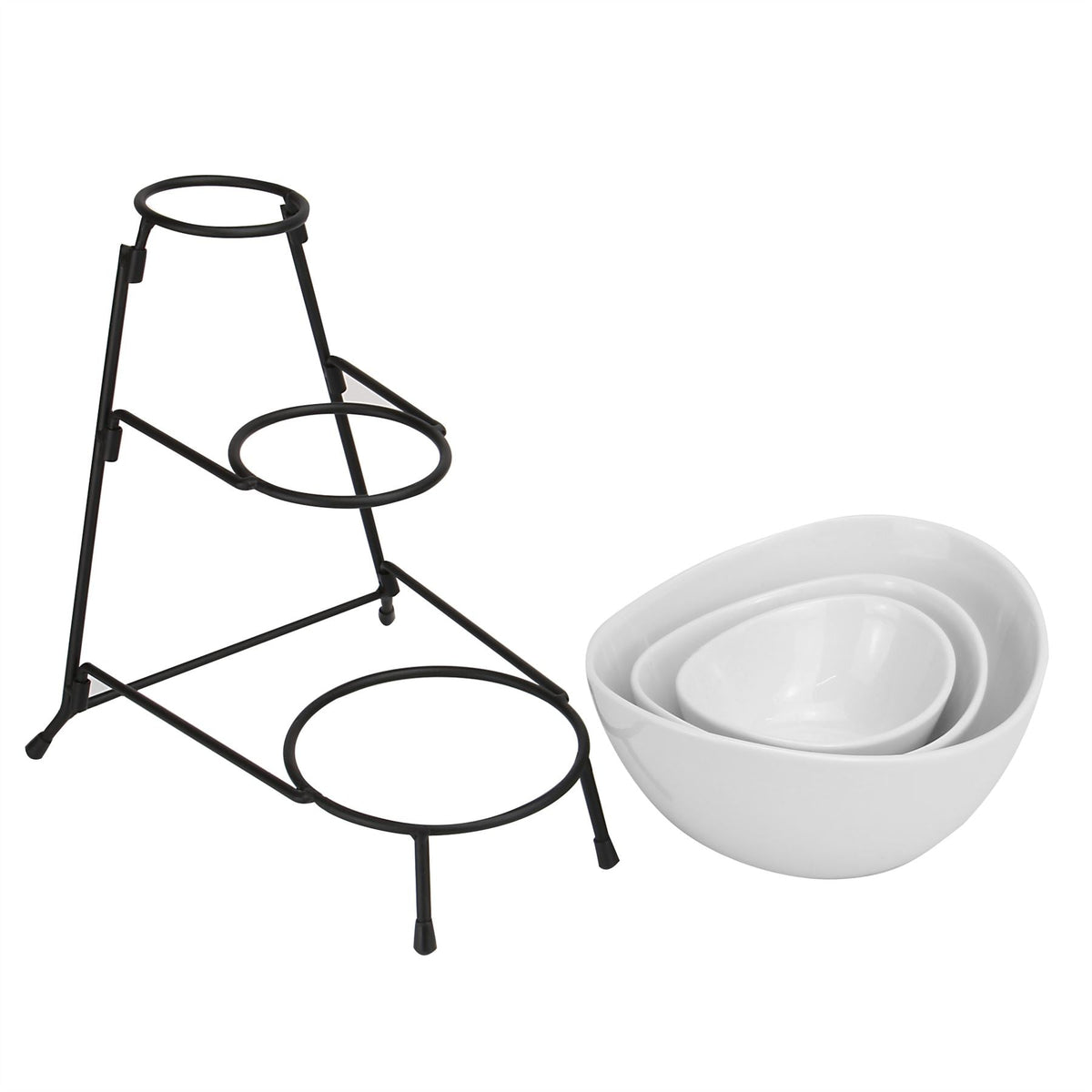 3 Tier Serving Set Bowls | M&W	