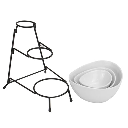 3 Tier Serving Set Bowls | M&W	