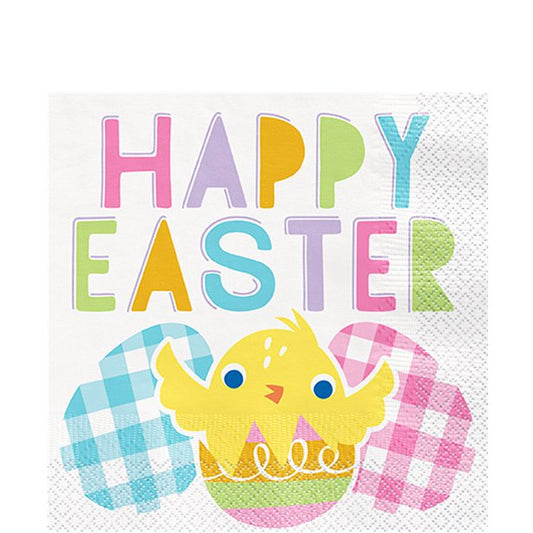 Eggcellent Easter Luncheon Napkins - 32cm (16pk)