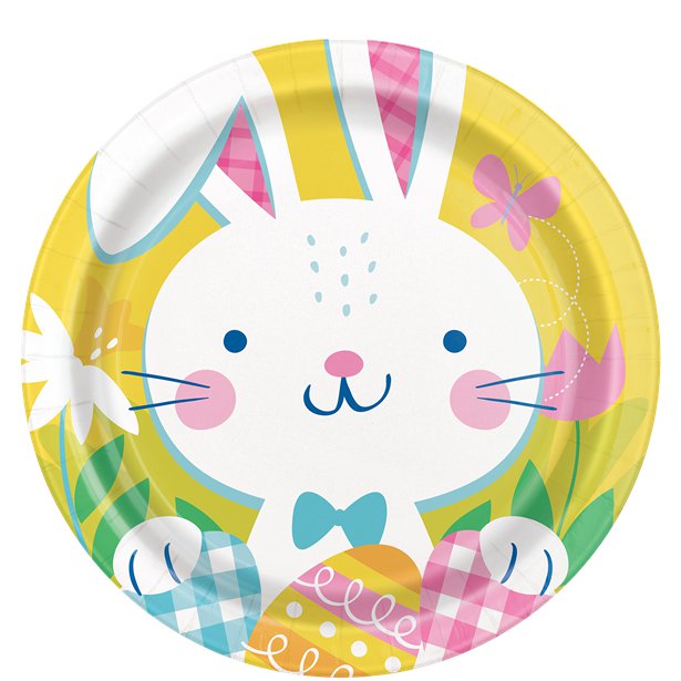 Eggcellent Easter Dinner Plates- 22cm (8pk)
