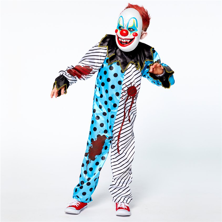 Scary Clown with Mask - Child Costume