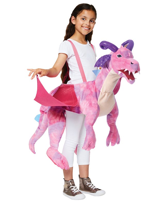 Ride on Pink Dragon - Child Costume – product image 1