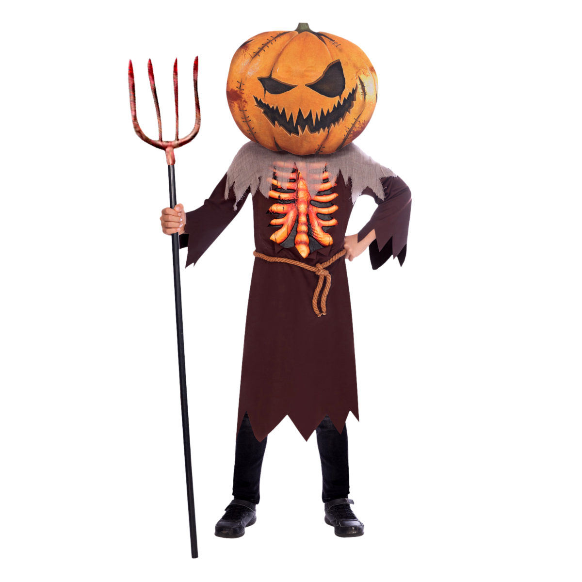 Scary Pumpkin Big Head - Child Costume – product image 1