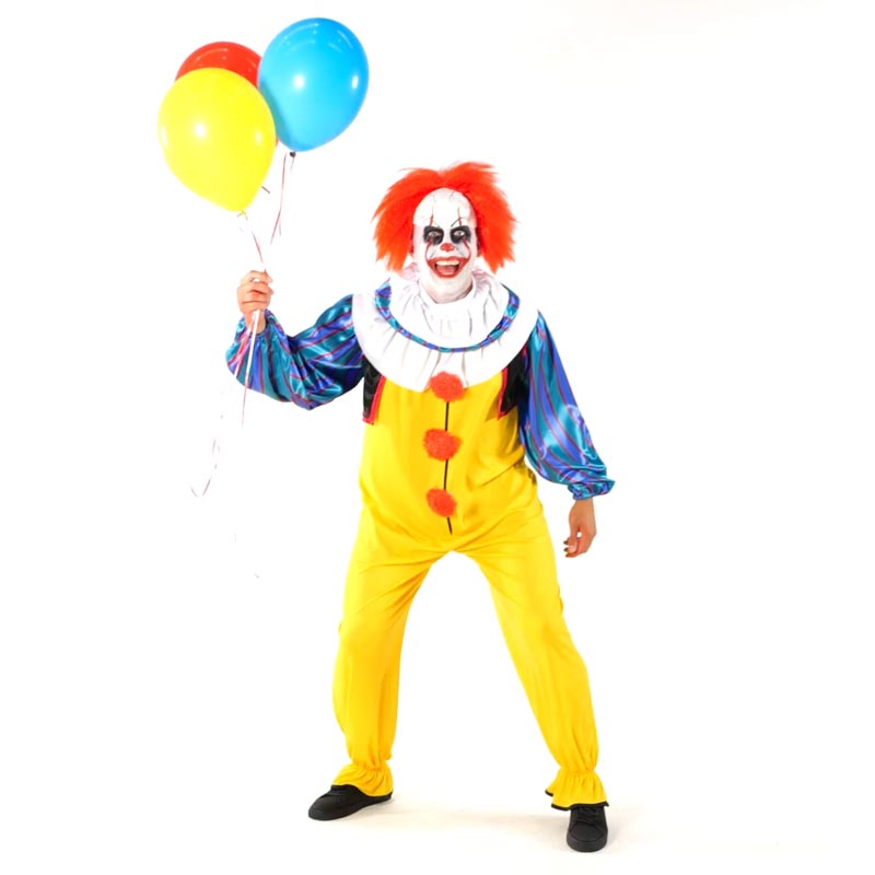 IT Pennywise Classic Clown - Adult Costume – product image 2