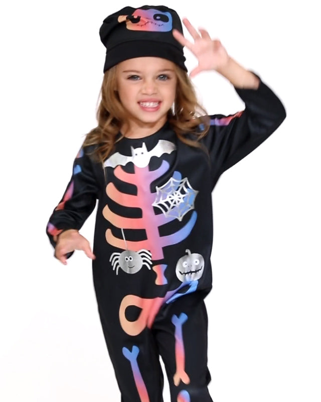 Floral Skeleton - Child Costume