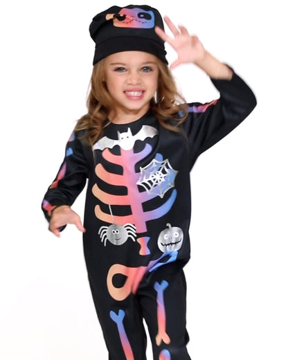 Floral Skeleton - Child Costume