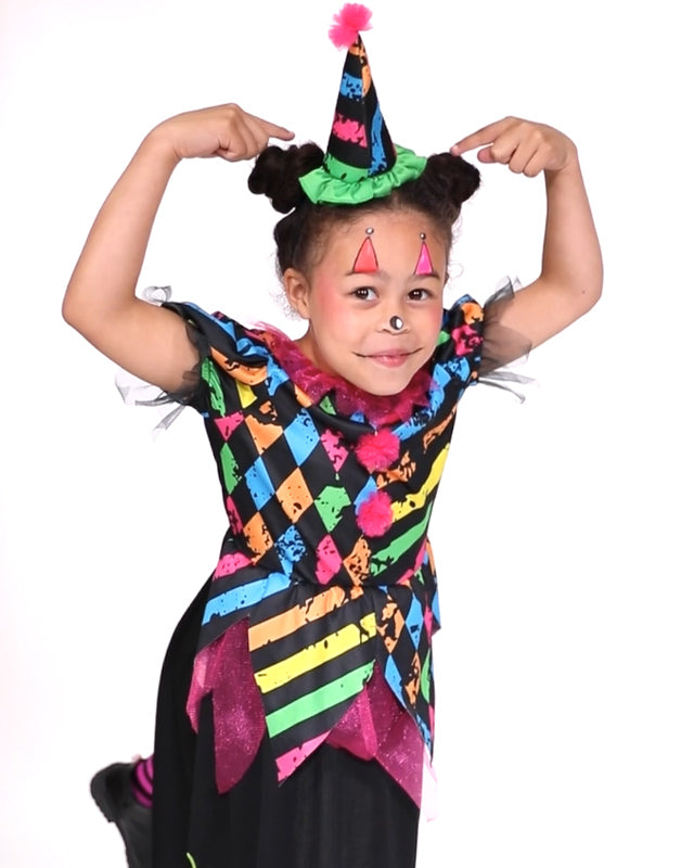 Funhouse Clown Dress - Childs Costume – product image 2