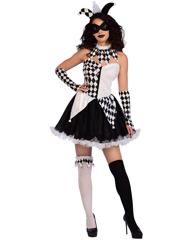 Sexy Jester Lady - Adult Costume – product image 4