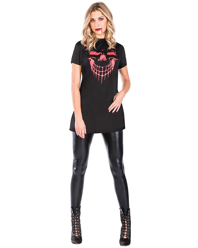 Smile Tshirt Dress - Adult Costume
