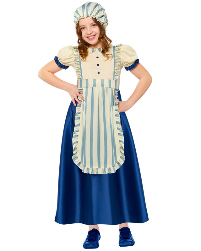 Victorian Girl Stripe Deluxe - Child Costume