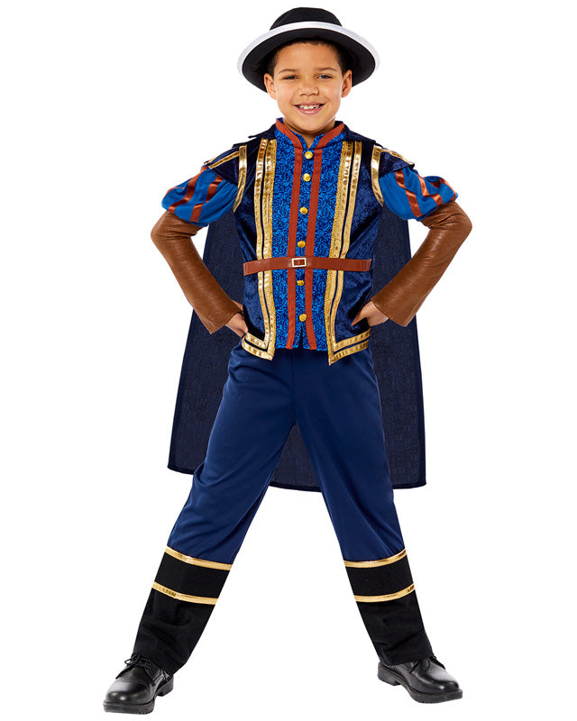Tudor Boy Blue Deluxe - Child Costume