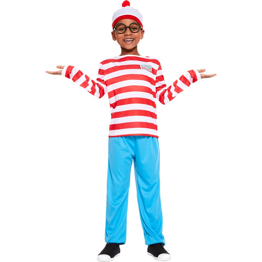 Wheres Wally - Child and Teen Costume