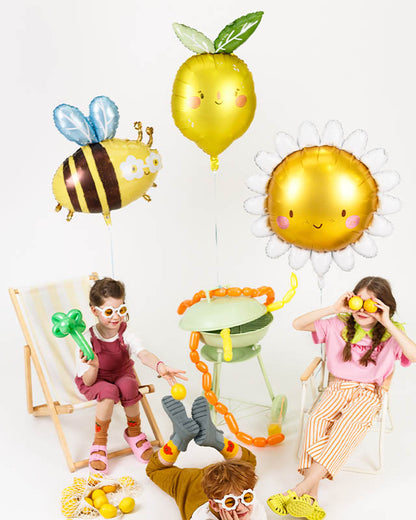Smiley Sunshine Shape Balloon - 27.5" Foil