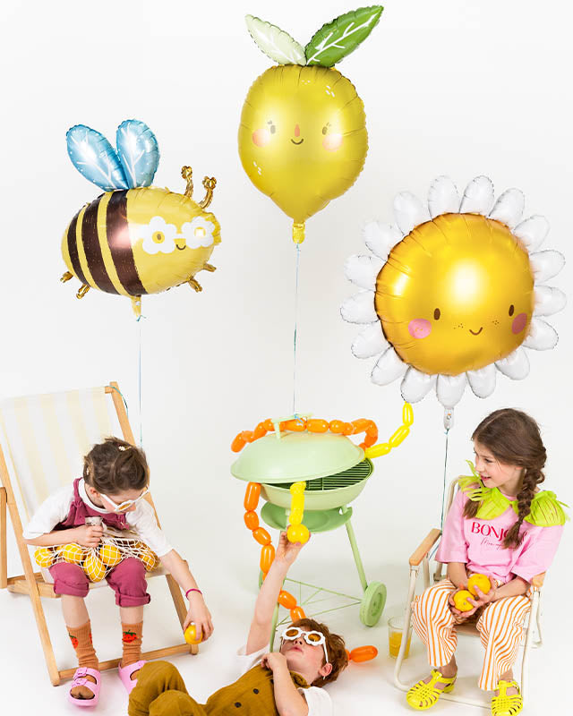 Smiley Sunshine Shape Balloon - 27.5" Foil