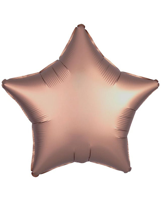 Rose Gold Star Balloon - 18" Foil (Unpackaged)