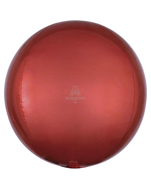 Orange Orbz Balloon - 16" (BULK)