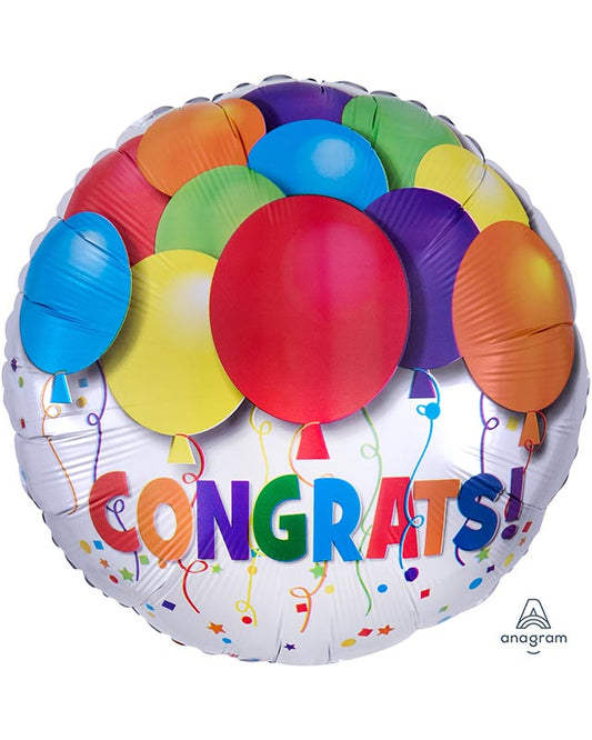 Congratulations Balloons Balloon - 18" Foil
