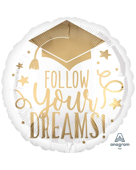 Follow your Dreams Balloon - 18" Foil