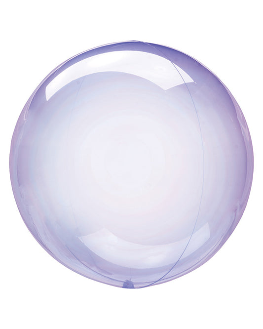 Crystal Clearz Purple Balloon - 18" Foil (unpackaged)