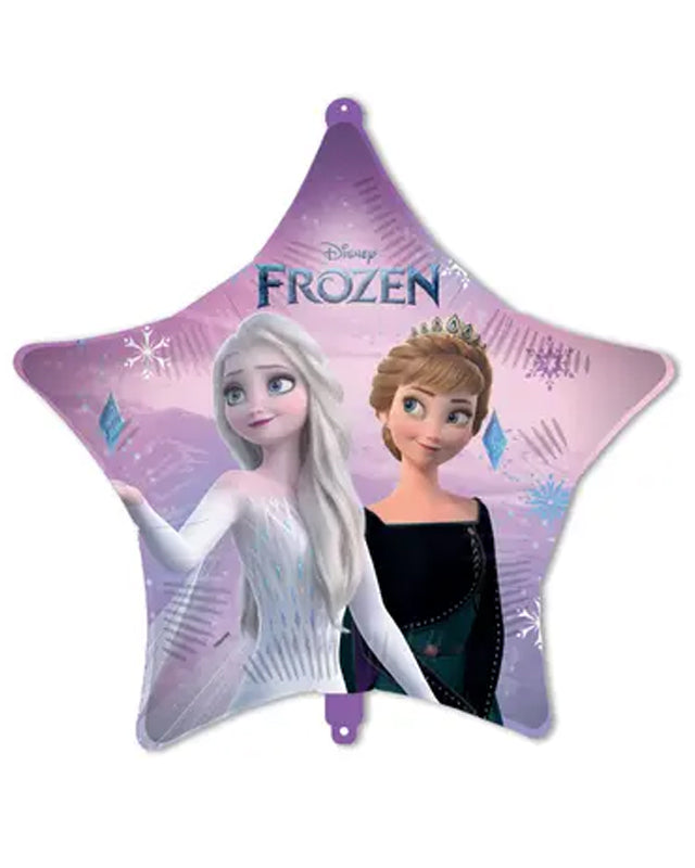 Disney Frozen 18" Star Shape Foil Balloon with String & Weight