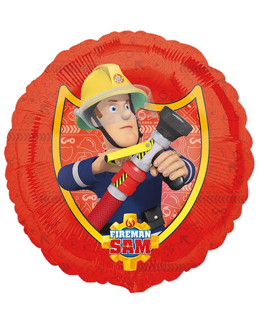 Fireman Sam Shield Balloon - 18" Foil
