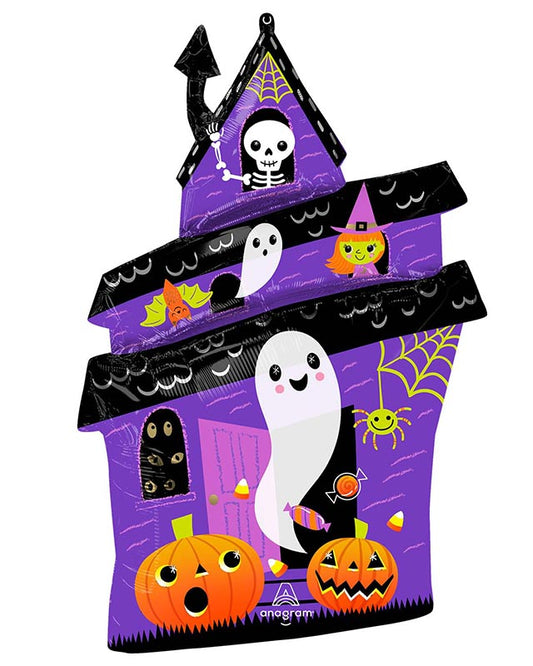 Haunted House SuperShape Balloon - 32" Foil