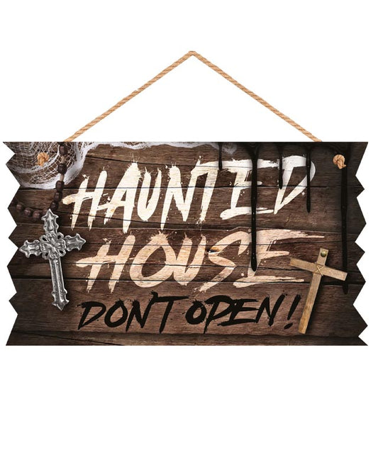 Haunted House Sign