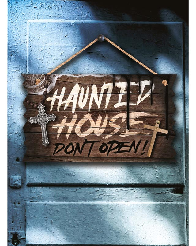 Haunted House Sign – product image 2