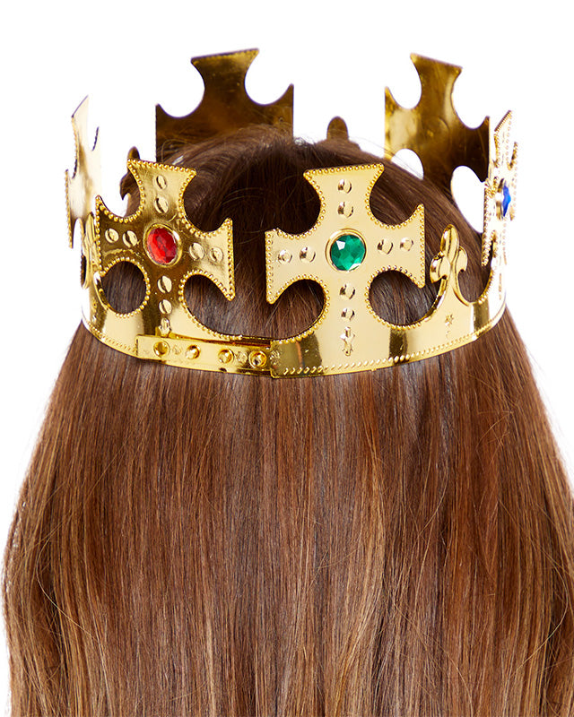 Gold Plastic Crown