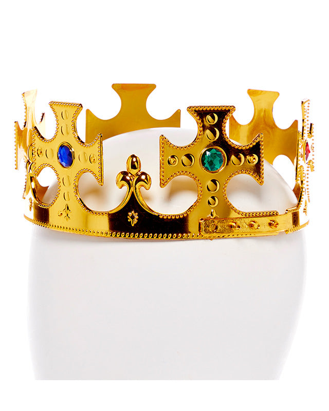 Gold Plastic Crown – product image 2