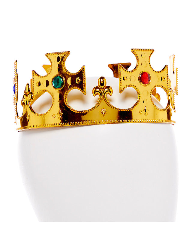 Gold Plastic Crown – product image 3