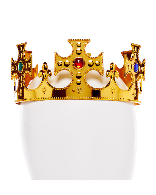 Gold Plastic Crown – product image 1