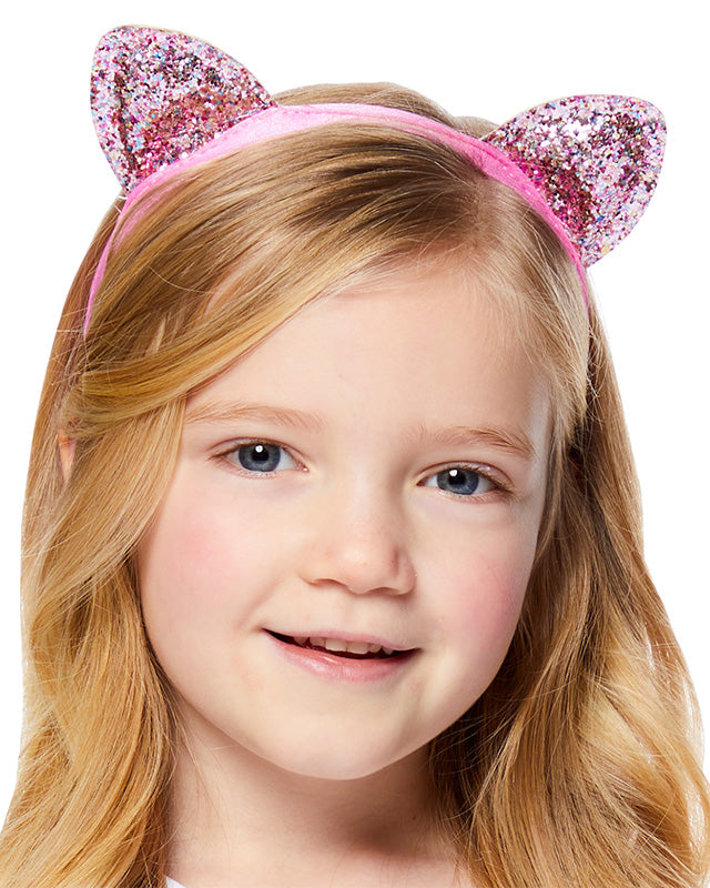 Pink Glitter Cat Ears – product image 4