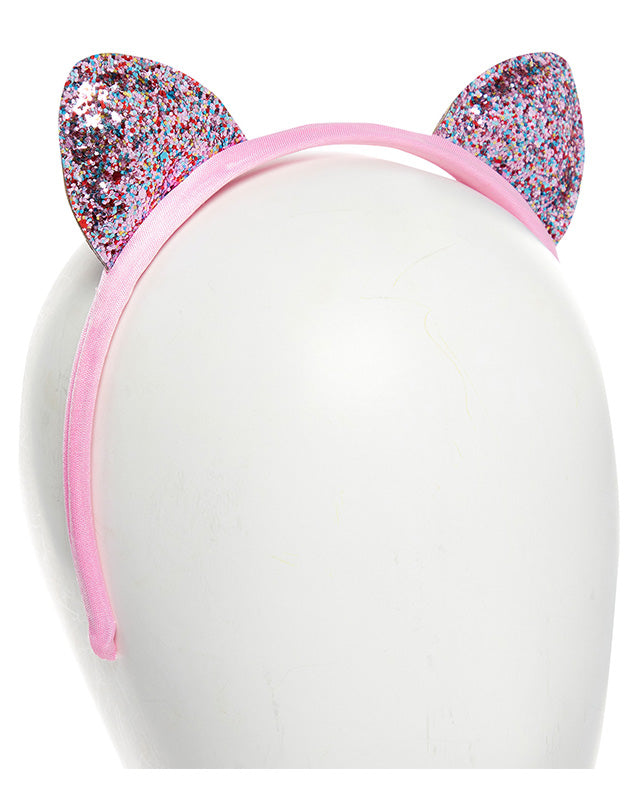 Pink Glitter Cat Ears – product image 2