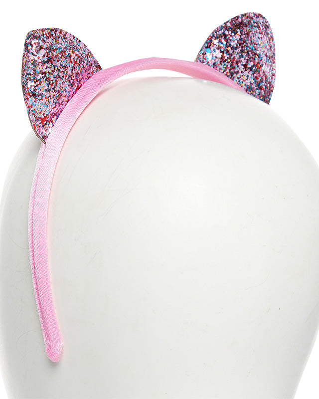 Pink Glitter Cat Ears – product image 3